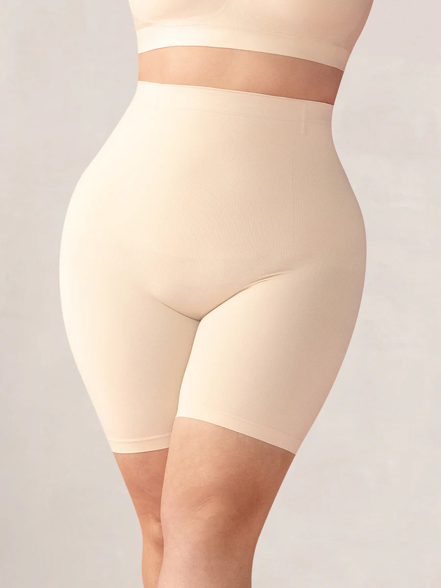 SET 2 x Pantaloni scurți modelatori cu talie înaltă FEMORA™
