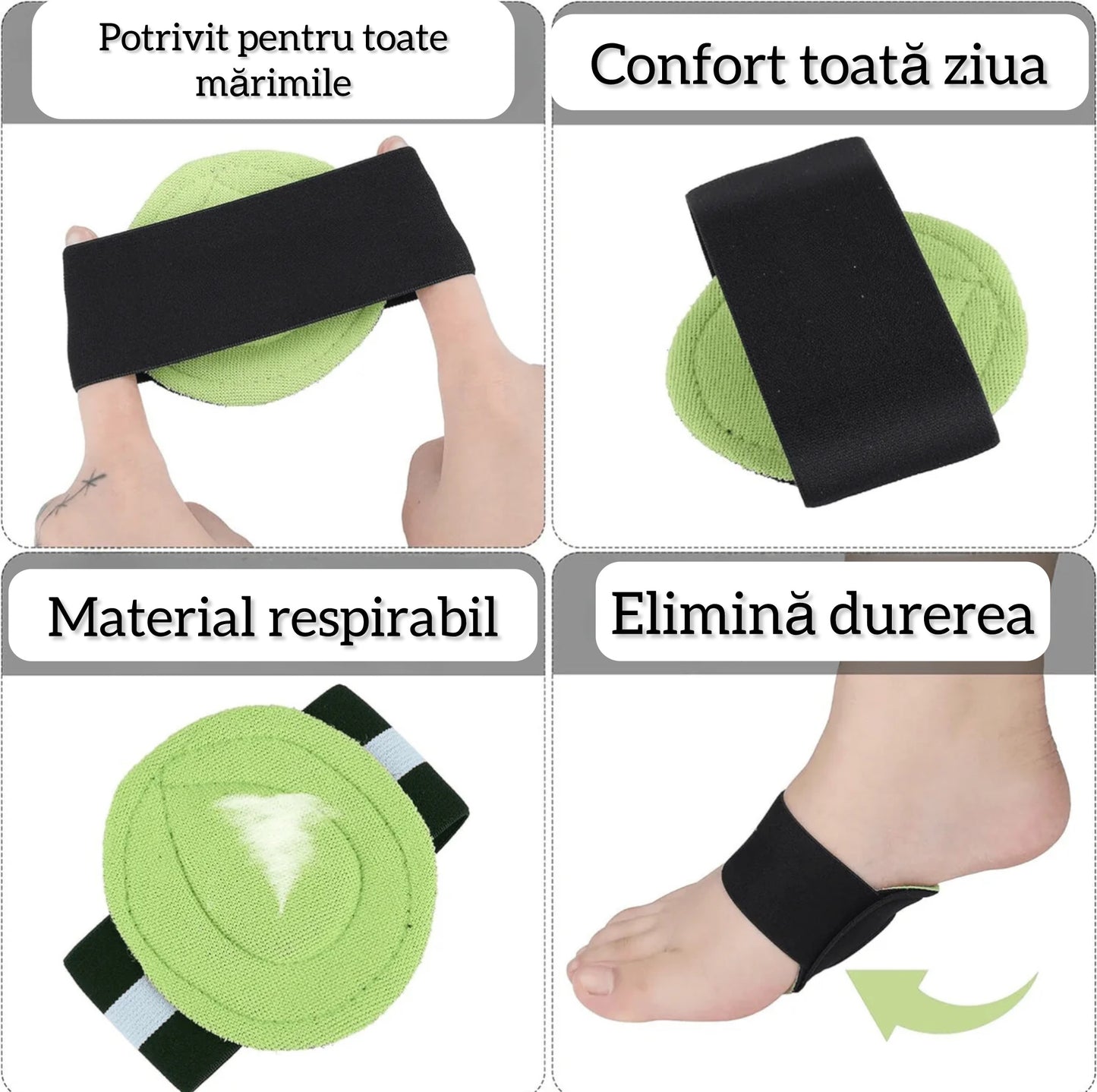 Suporti fasceită plantară - CalcaiFix™ (SET x 2)